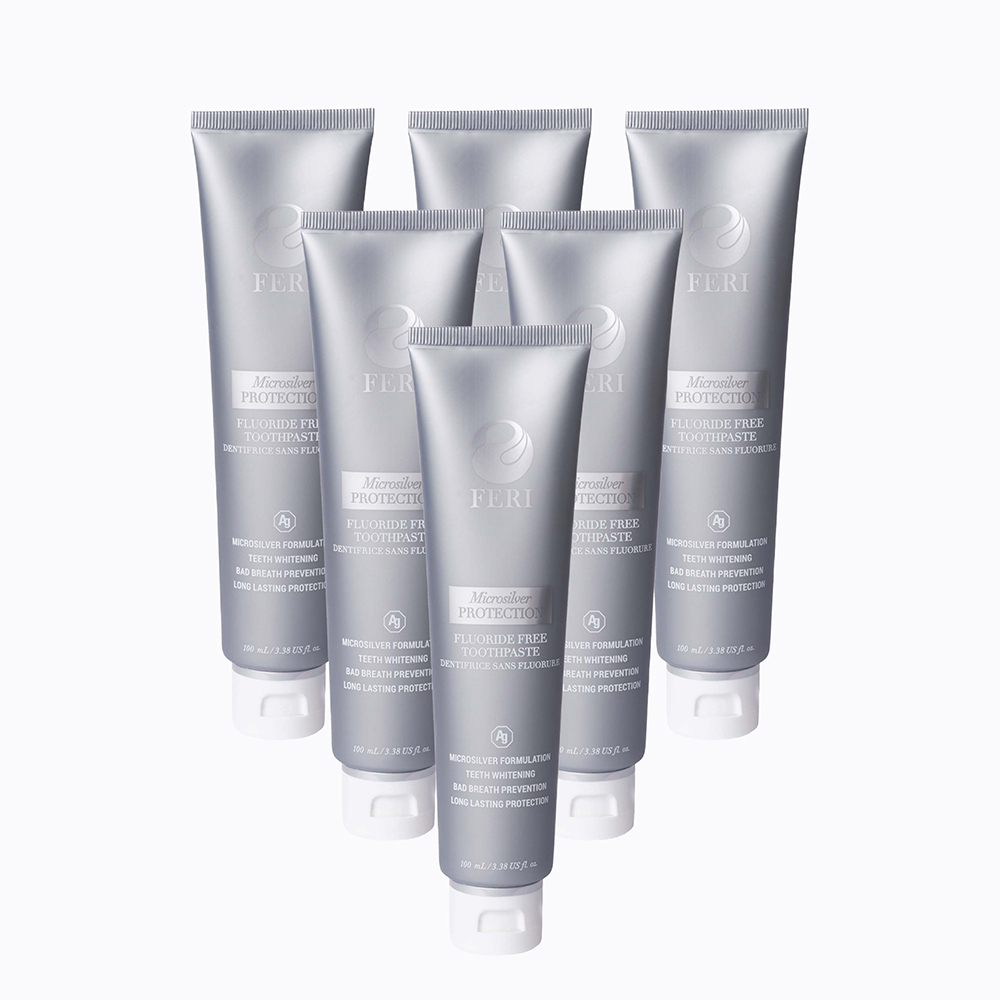 משחת שיניים Microsilver Protection - 6 שפופרות