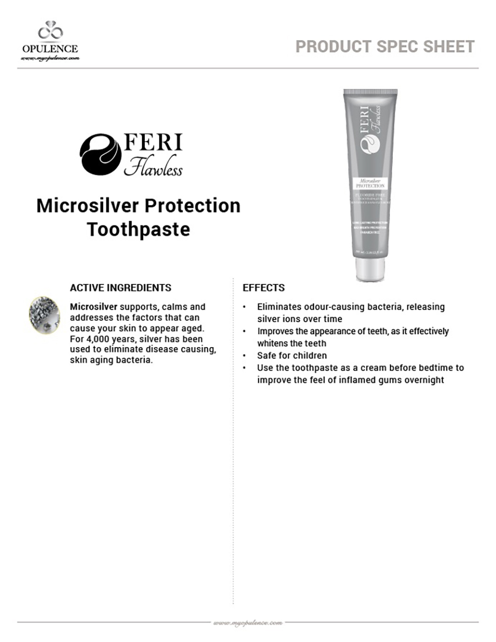 משחת שיניים Microsilver Protection - 6 שפופרות – תמונה 2